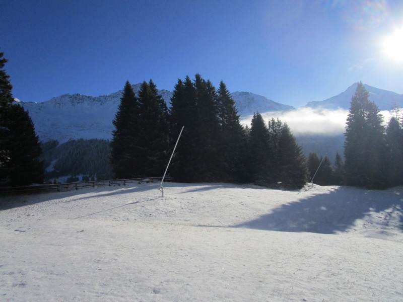 Beschneiung Valbellalift