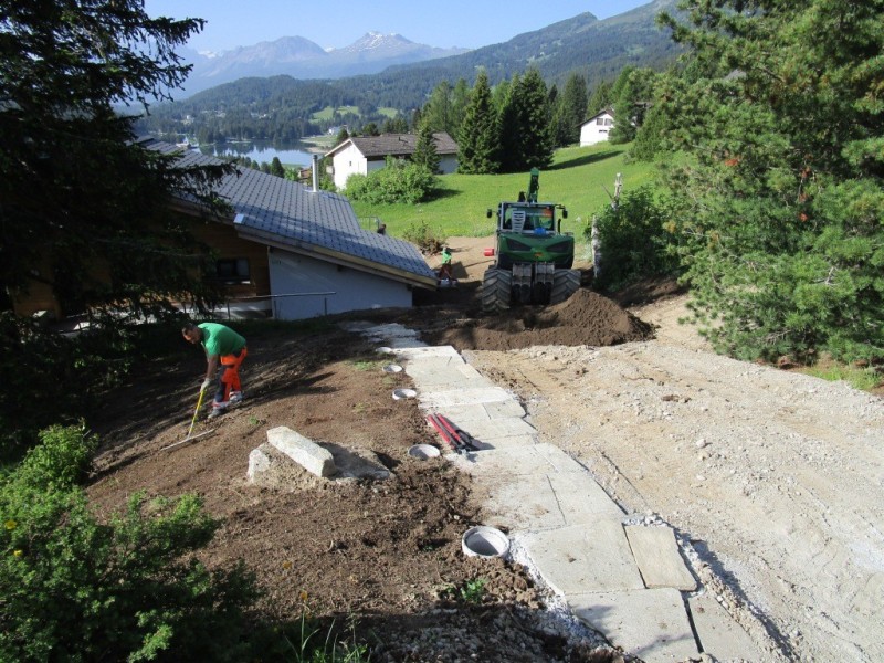 Umbau Ferienhaus, Valbella