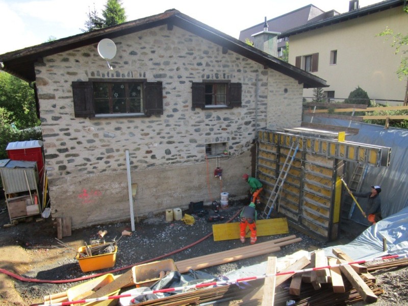 Erweiterung Ferienhaus, Lenzerheide