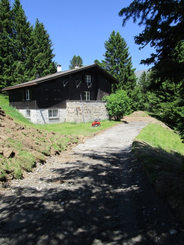 Sanierung Ferienhaus, Valbella