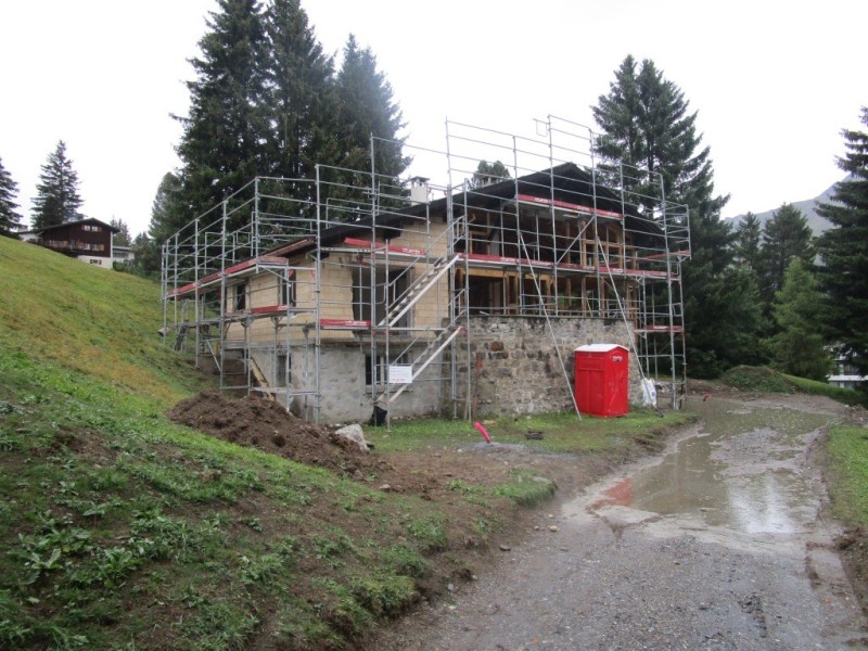 Sanierung Ferienhaus, Valbella