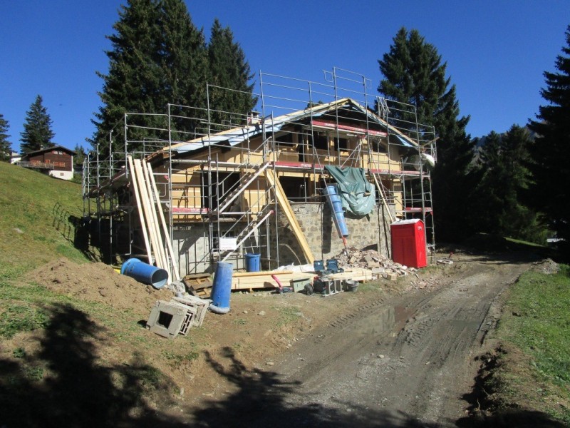Sanierung Ferienhaus, Valbella