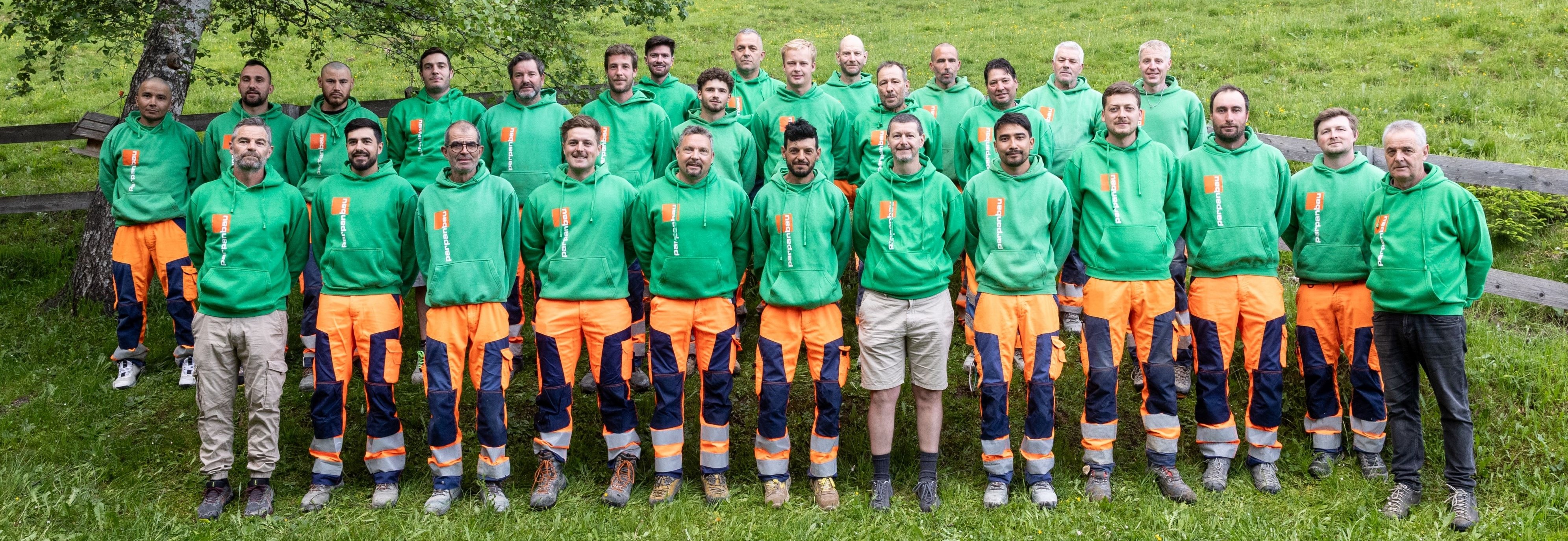 Mitarbeiter Parpan Bau Team